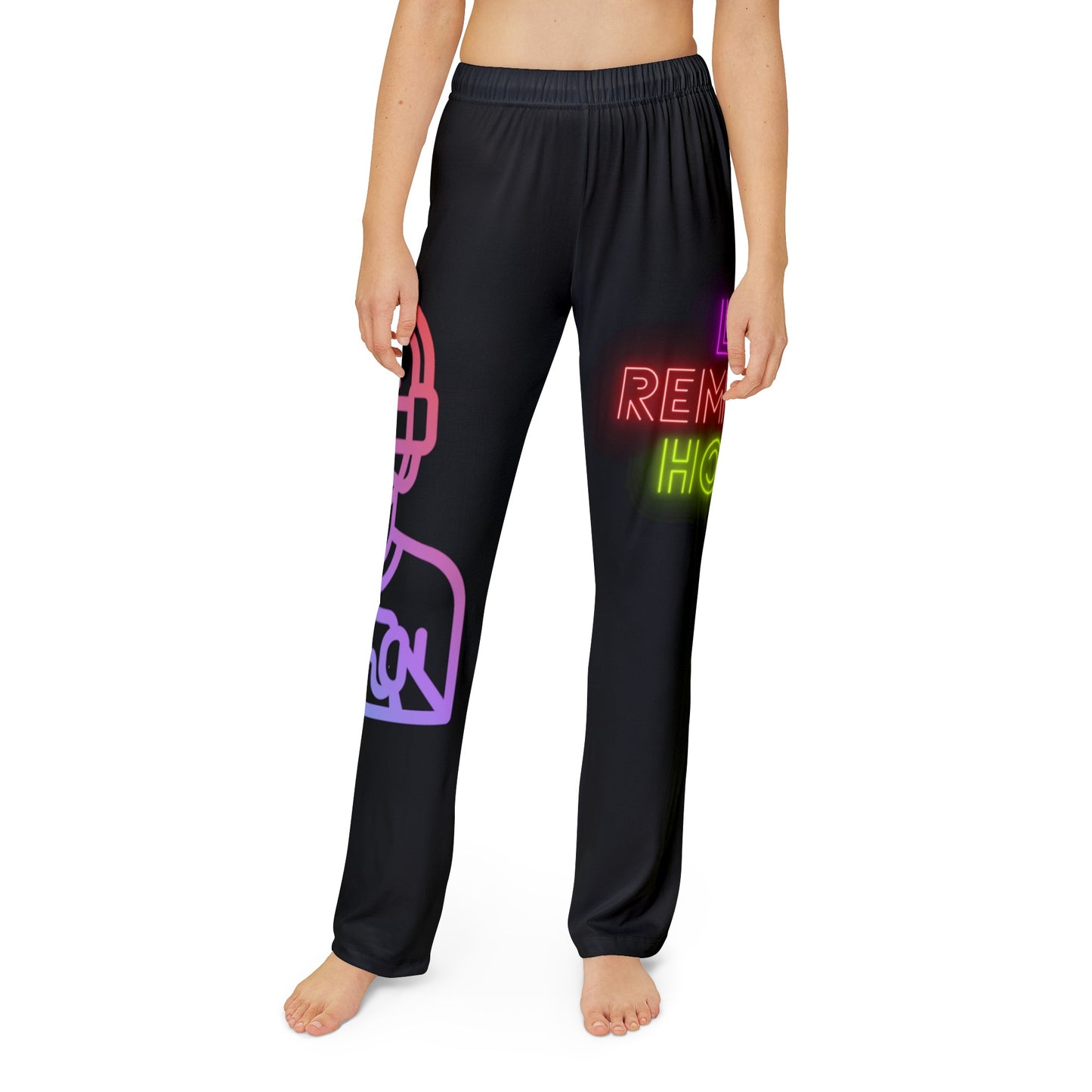 Kids Pajama Pants: Gaming Black