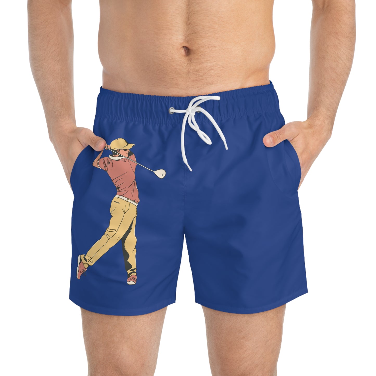 Swim Trunks: Golf Dark Blue