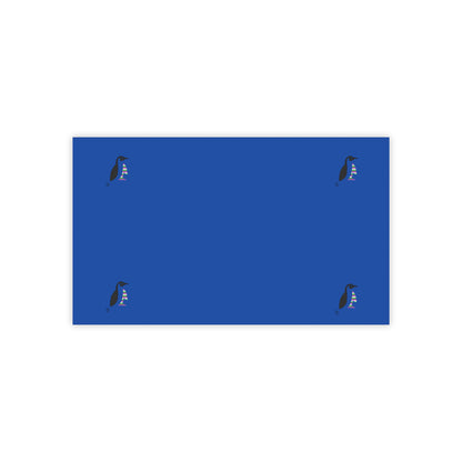 Post-it® Note Pads: Crazy Penguin World Logo Dark Blue