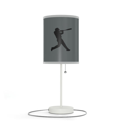 Lamp on a Stand, US|CA plug: Baseball Dark Grey