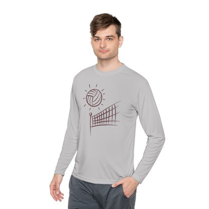 Lightweight Long Sleeve Tee: Volleyball #1