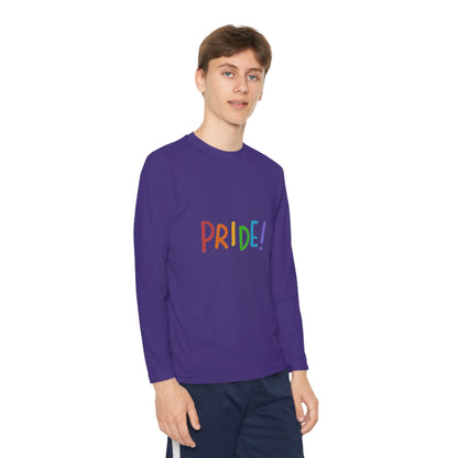 Youth Long Sleeve Competitor Tee: LGBTQ Pride