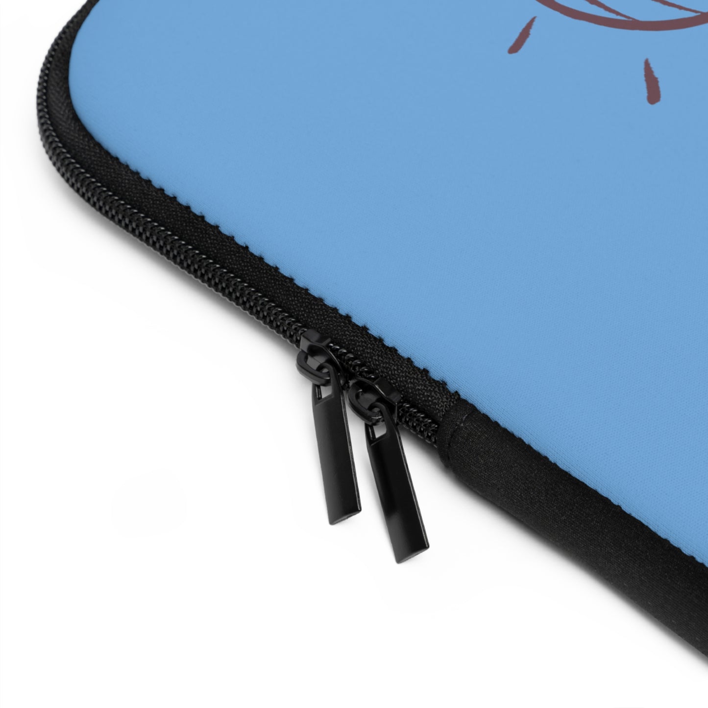 Laptop Sleeve: Volleyball Lite Blue