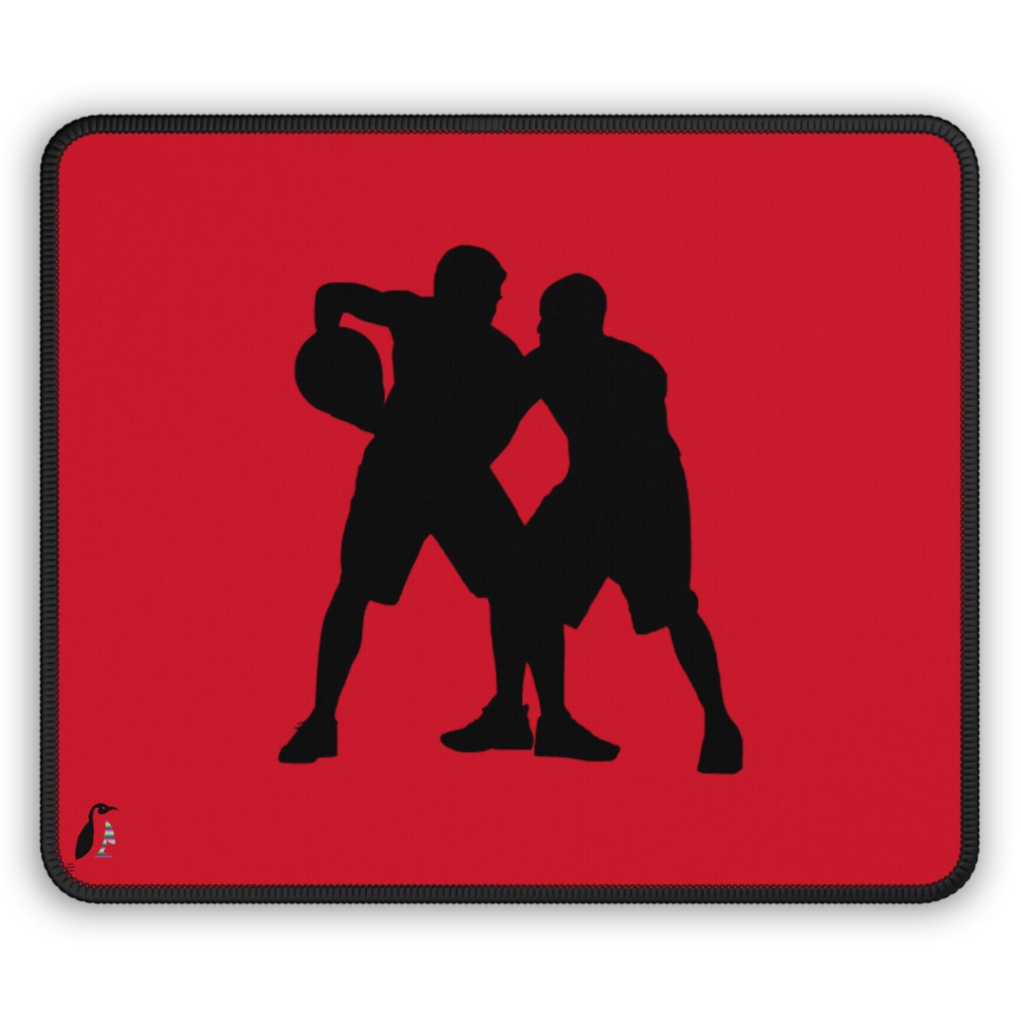 Gaming Mouse Pad: Basketball Dark Red