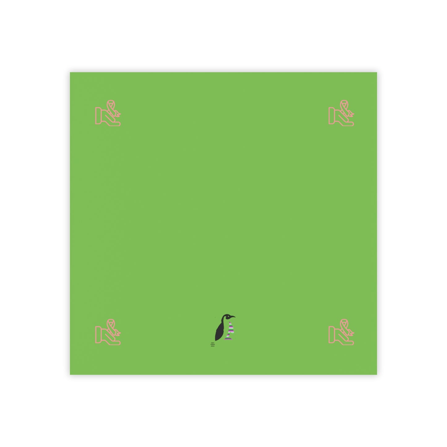 Post-it® Note Pads: Fight Cancer Green