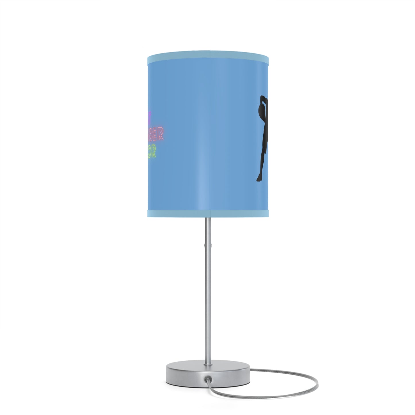 Lamp on a Stand, US|CA plug: Basketball Lite Blue