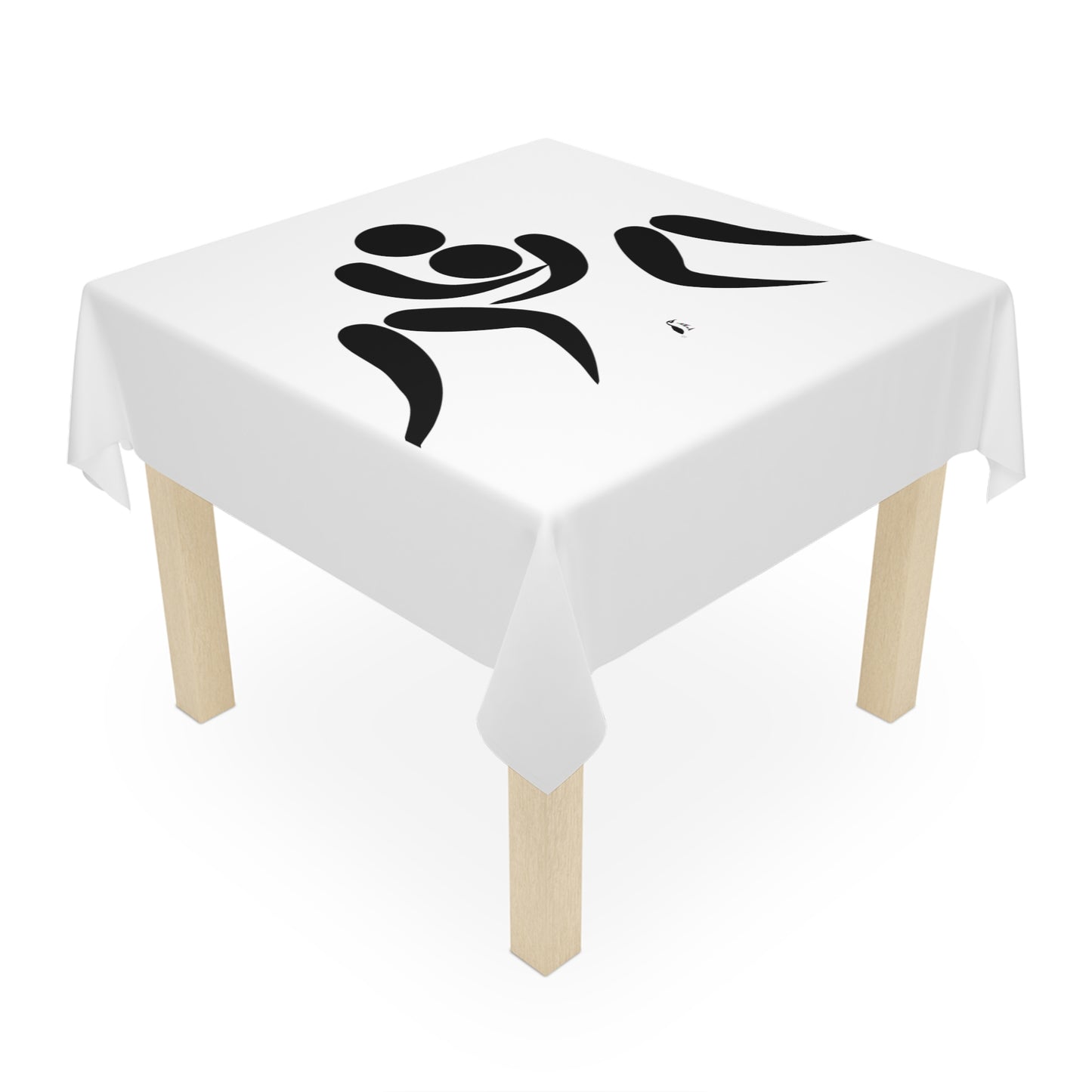 Tablecloth: Wrestling White