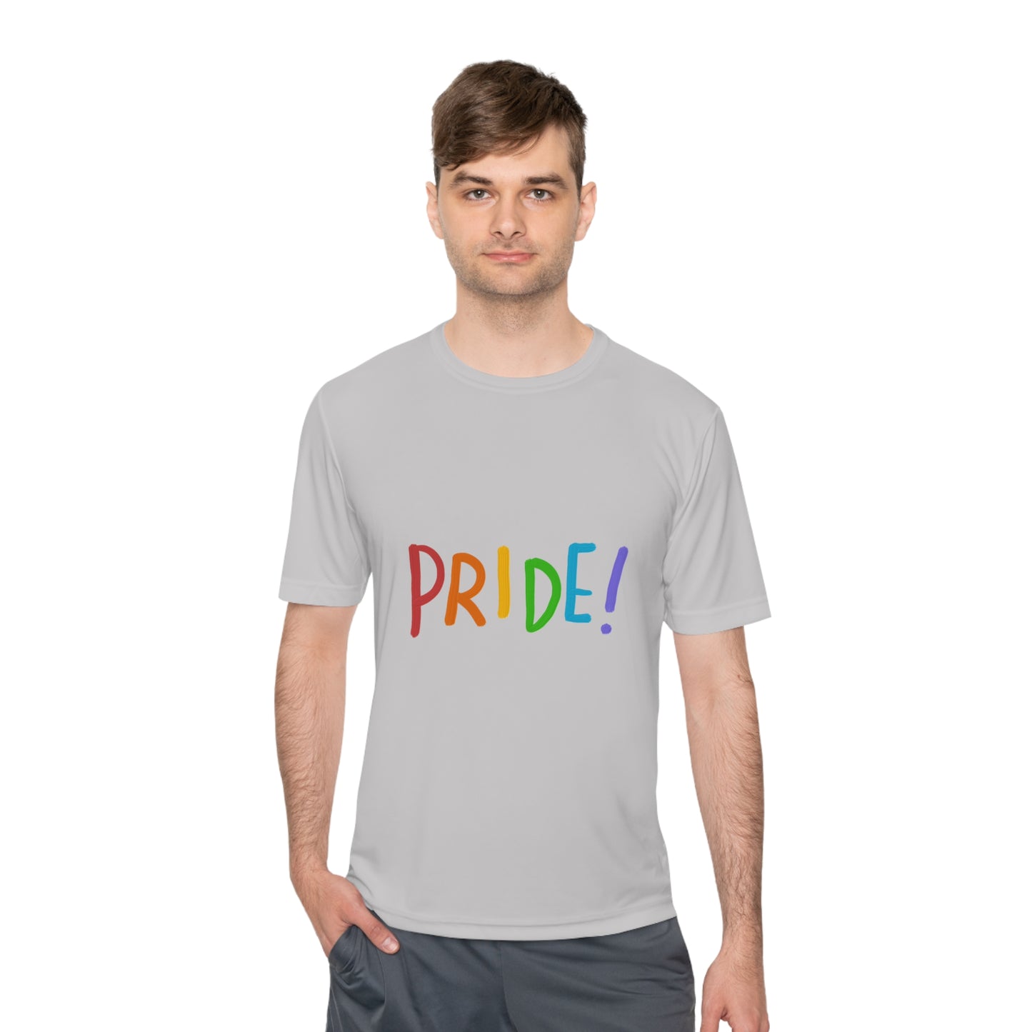 Moisture Wicking Tee: LGBTQ Pride #1