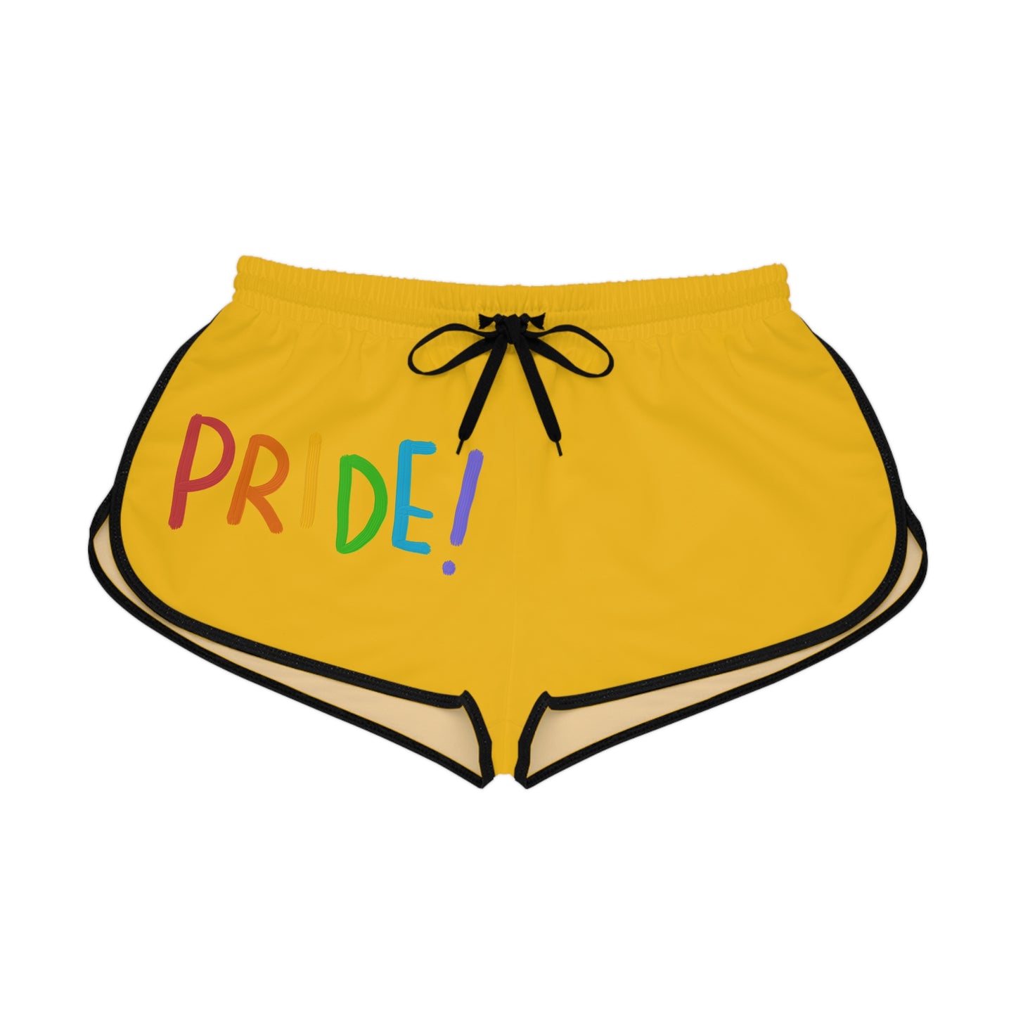 Women's Relaxed Shorts: LGBTQ Pride Yellow