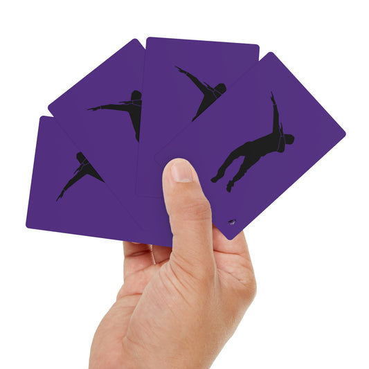 Poker Cards: Dance Purple