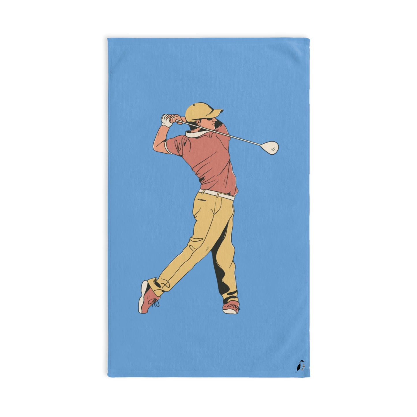 Hand Towel: Golf Lite Blue