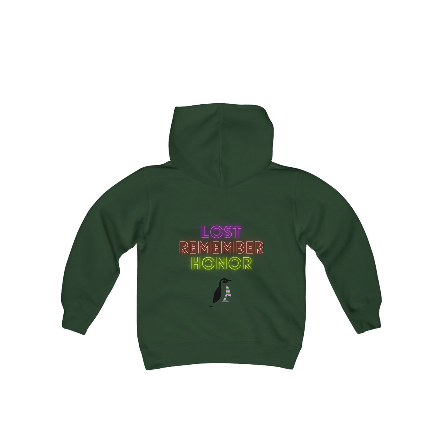 Youth Heavy Blend Hooded Sweatshirt: Soccer 