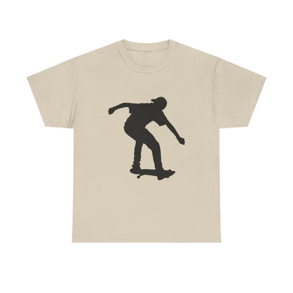 Heavy Cotton Tee: Skateboarding #1