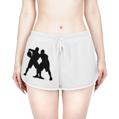 Women's Relaxed Shorts: Basketball White