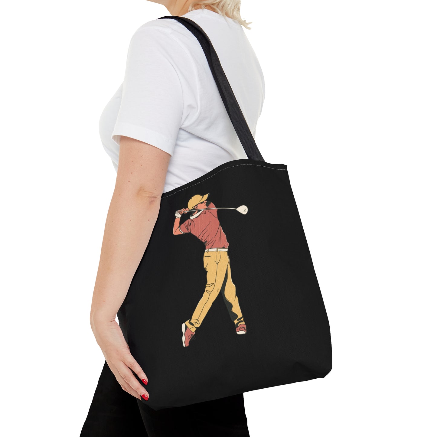 Tote Bag: Golf Black