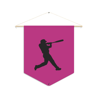 Pennant: Baseball Pink