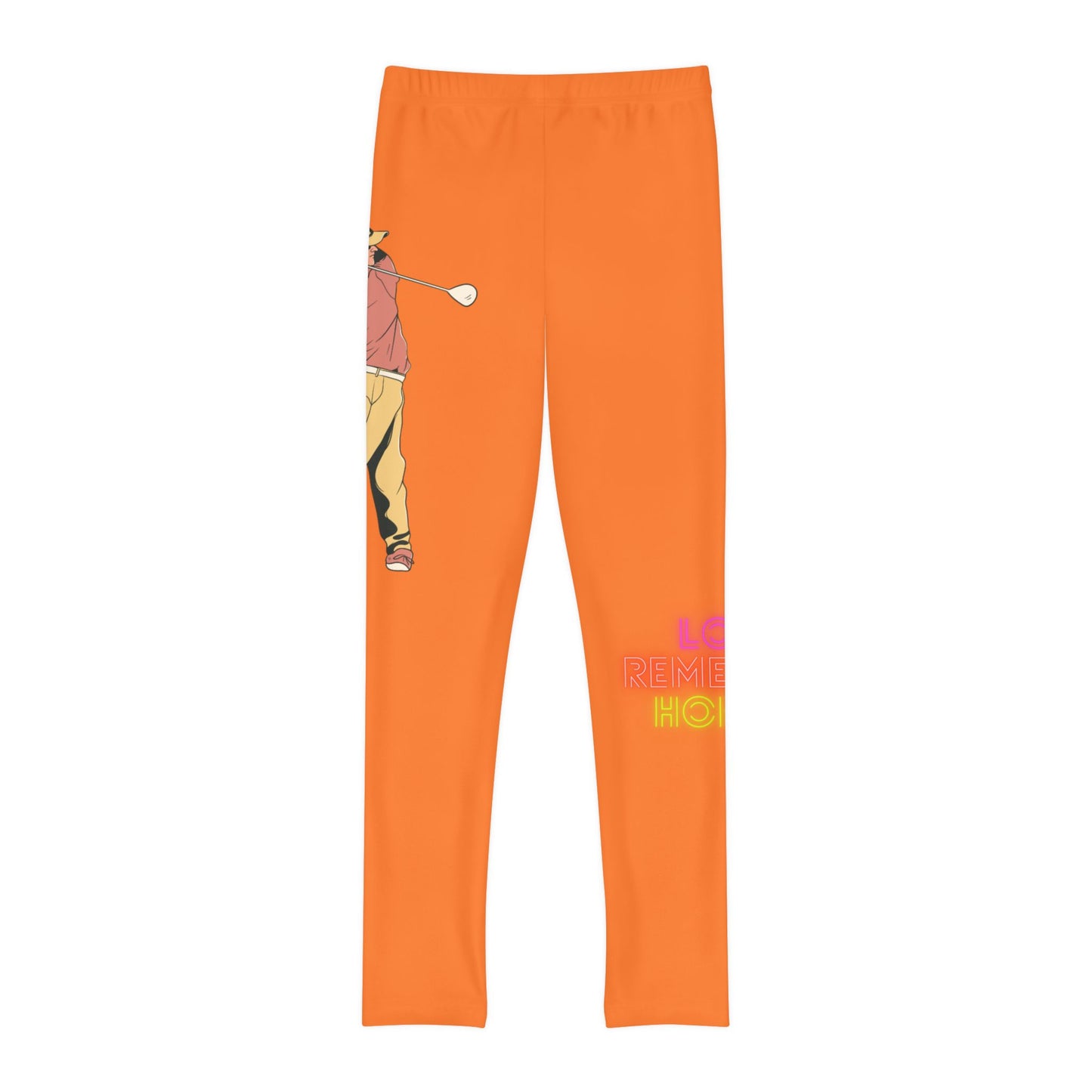 Youth Full-Length Leggings: Golf Crusta