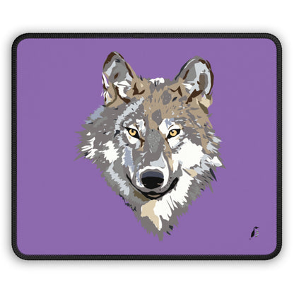 Gaming Mouse Pad: Wolves Lite Purple