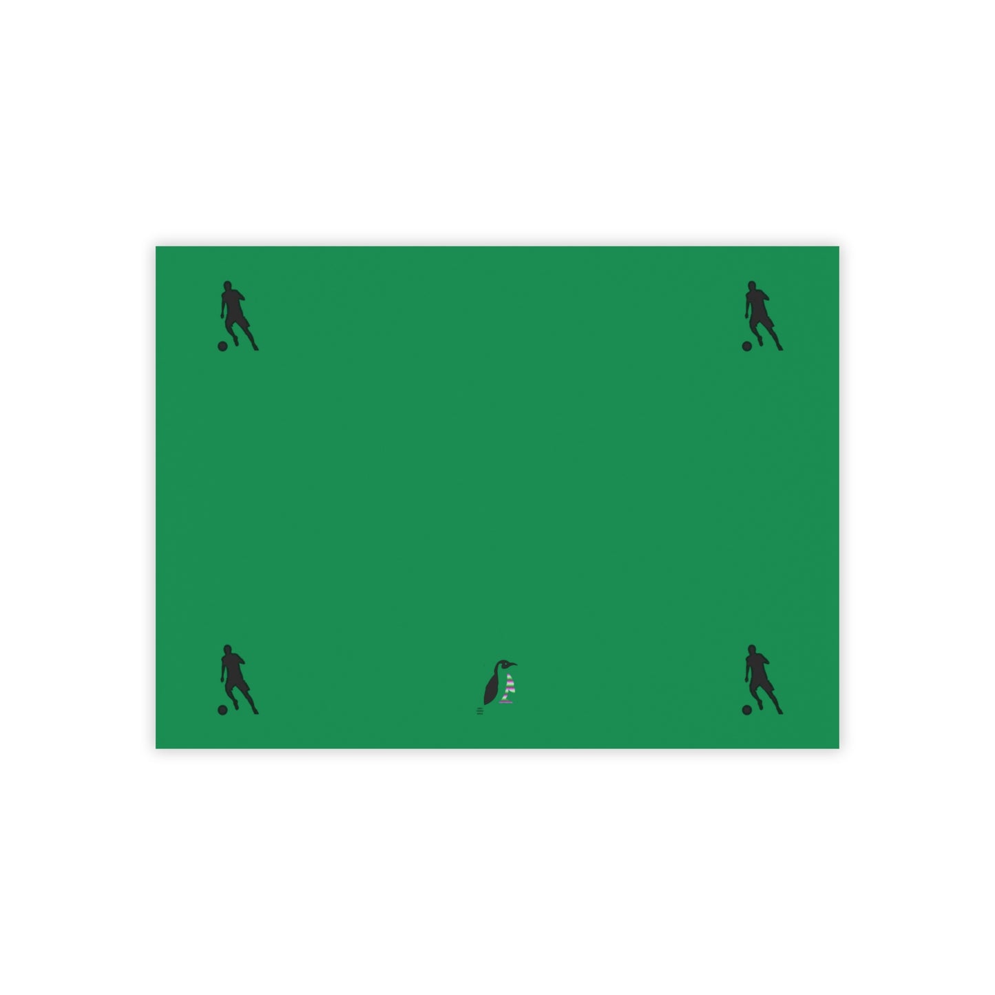 Post-it® Note Pads: Soccer Dark Green