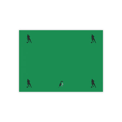 Post-it® Note Pads: Soccer Dark Green