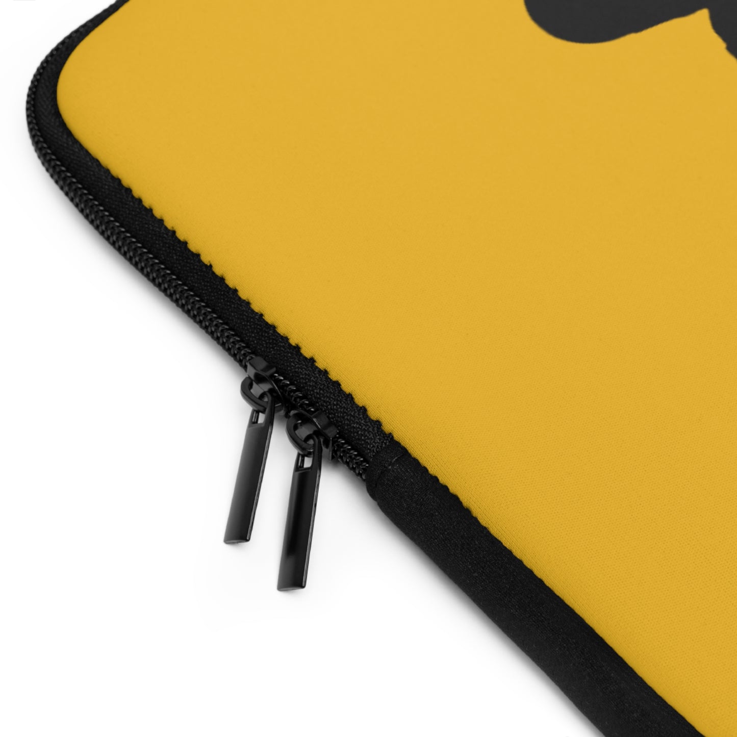 Laptop Sleeve: Basketball Yellow