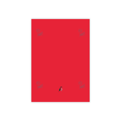 Post-it® Note Pads: Volleyball Dark Red