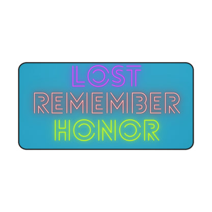 Desk Mat: Lost Remember Honor Turquoise