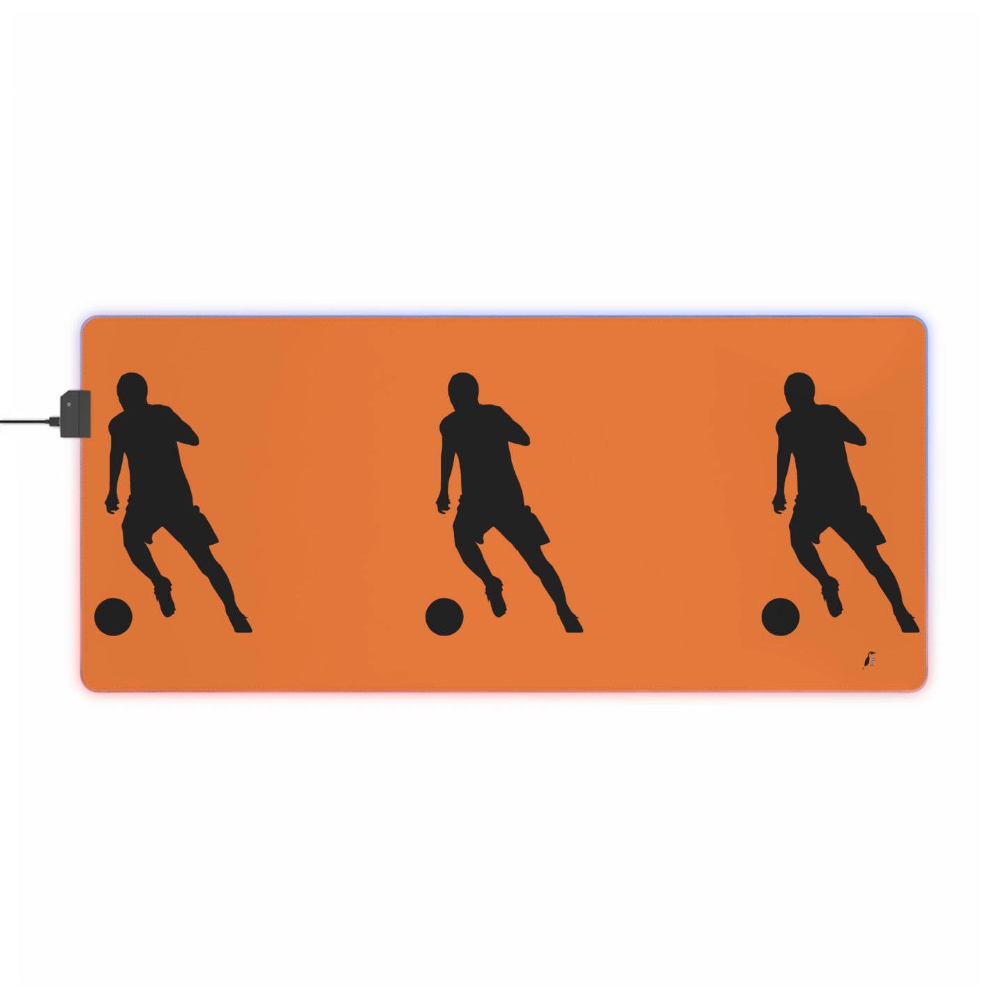 LED Gaming Mouse Pad: Soccer Crusta