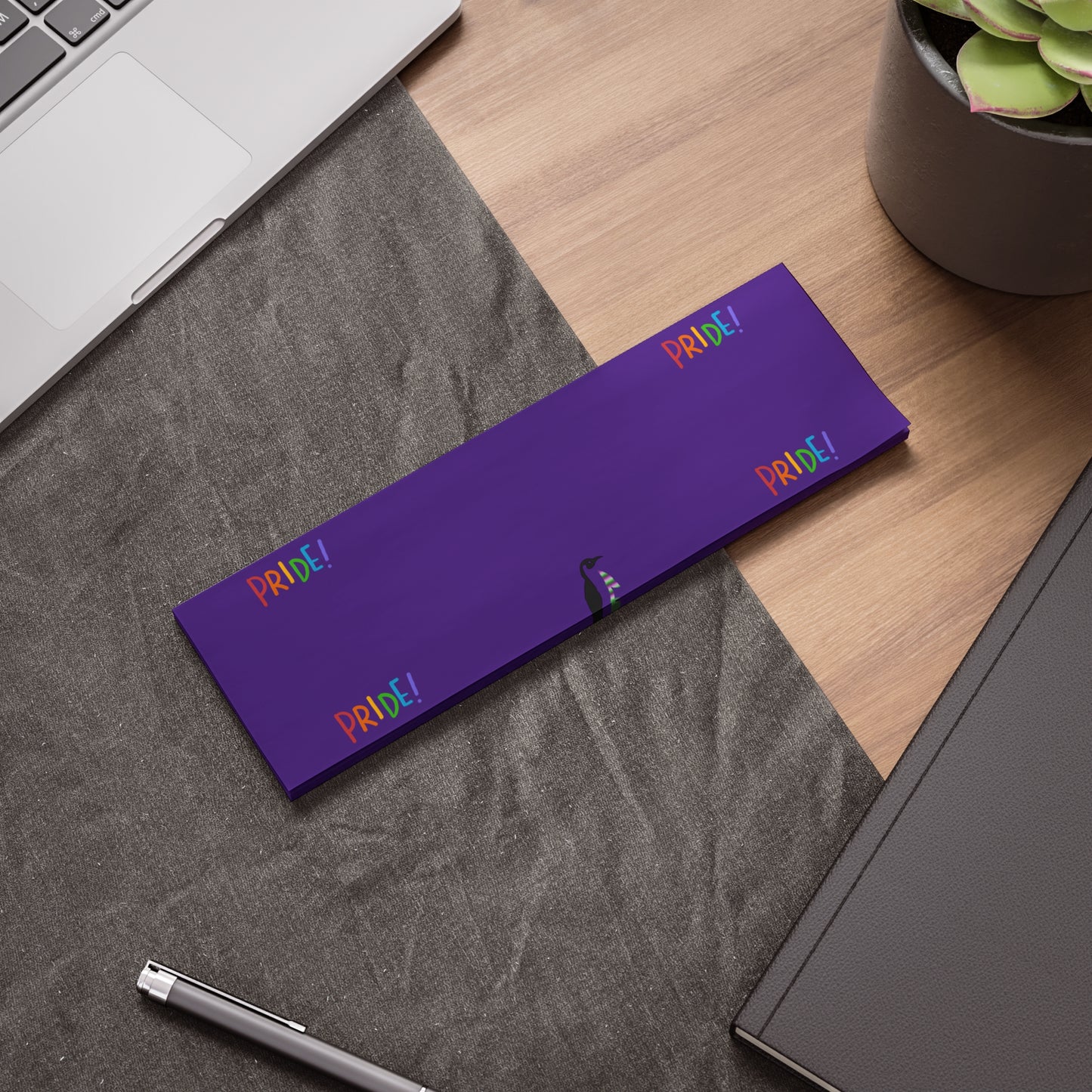 Post-it® Note Pads: LGBTQ Pride Purple