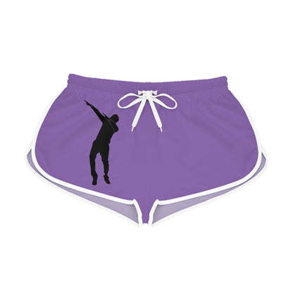 Women's Relaxed Shorts: Dance Lite Purple