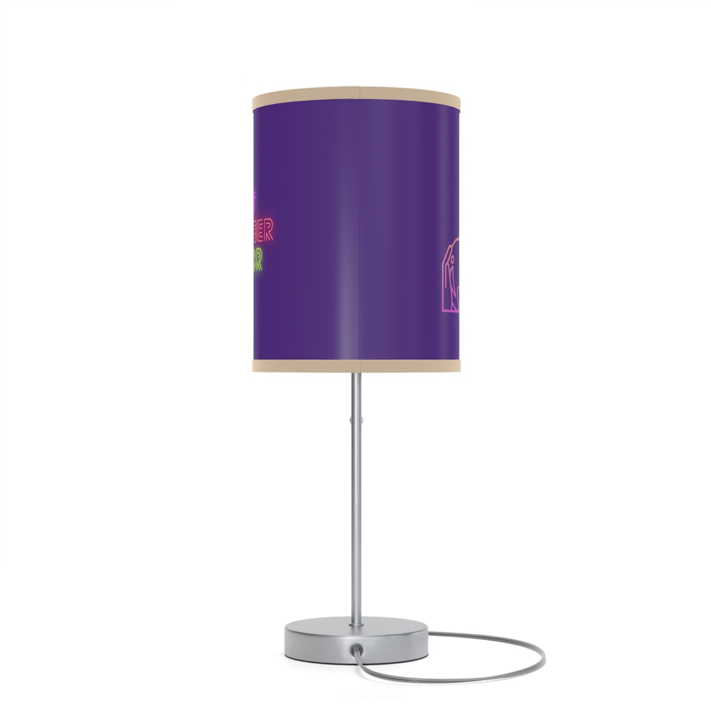 Lamp on a Stand, US|CA plug: Bowling Purple