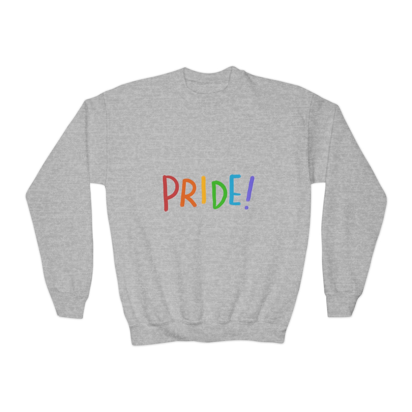 Youth Crewneck Sweatshirt: LGBTQ Pride