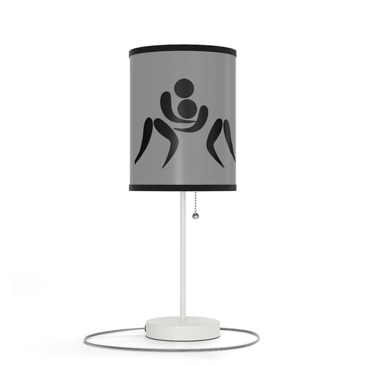Lamp on a Stand, US|CA plug: Wrestling Grey
