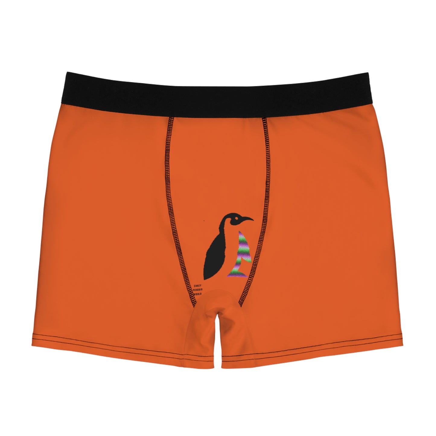 Men's Boxer Briefs: Soccer Orange