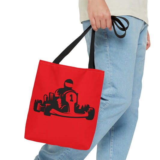 Tote Bag: Racing Red