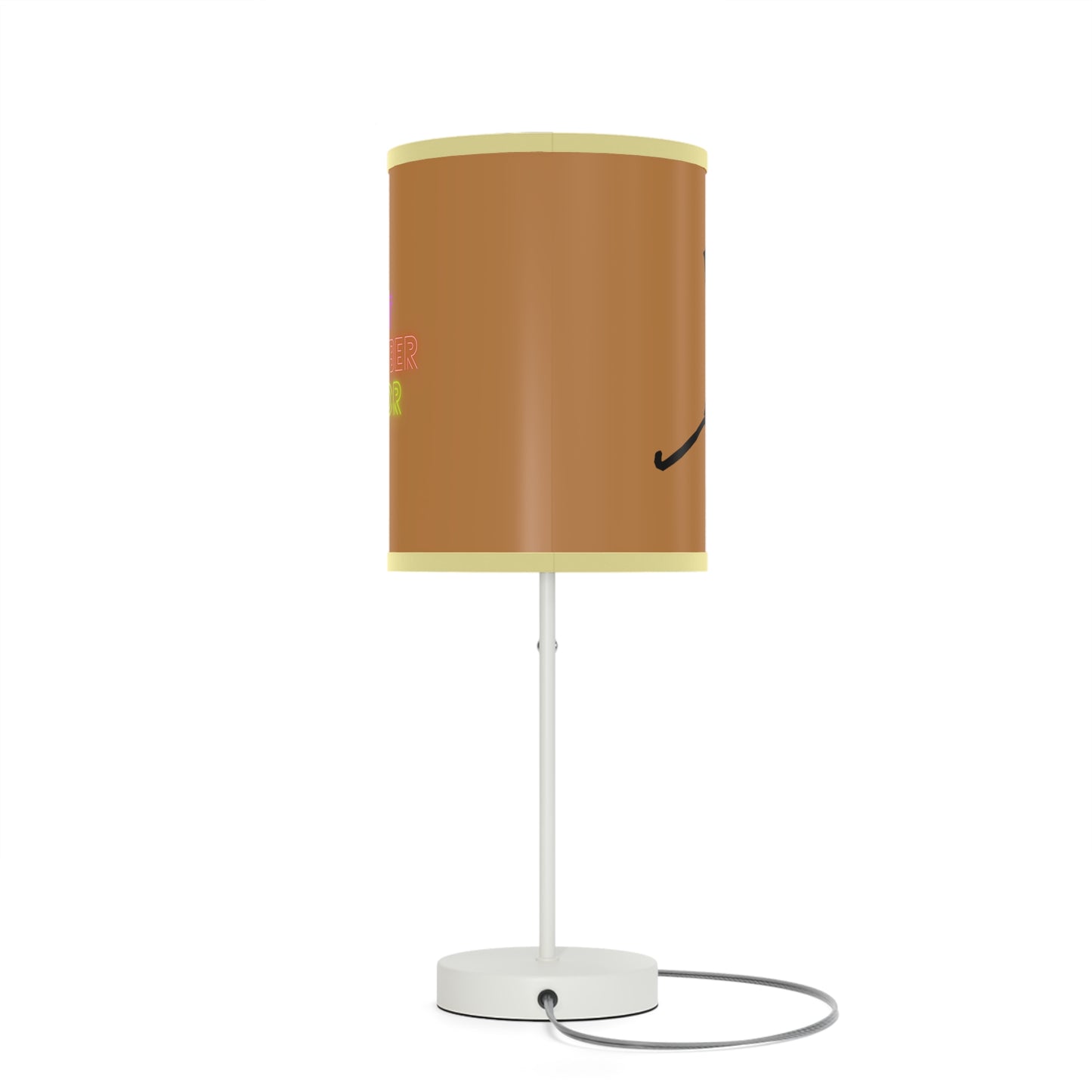 Lamp on a Stand, US|CA plug: Hockey Lite Brown 