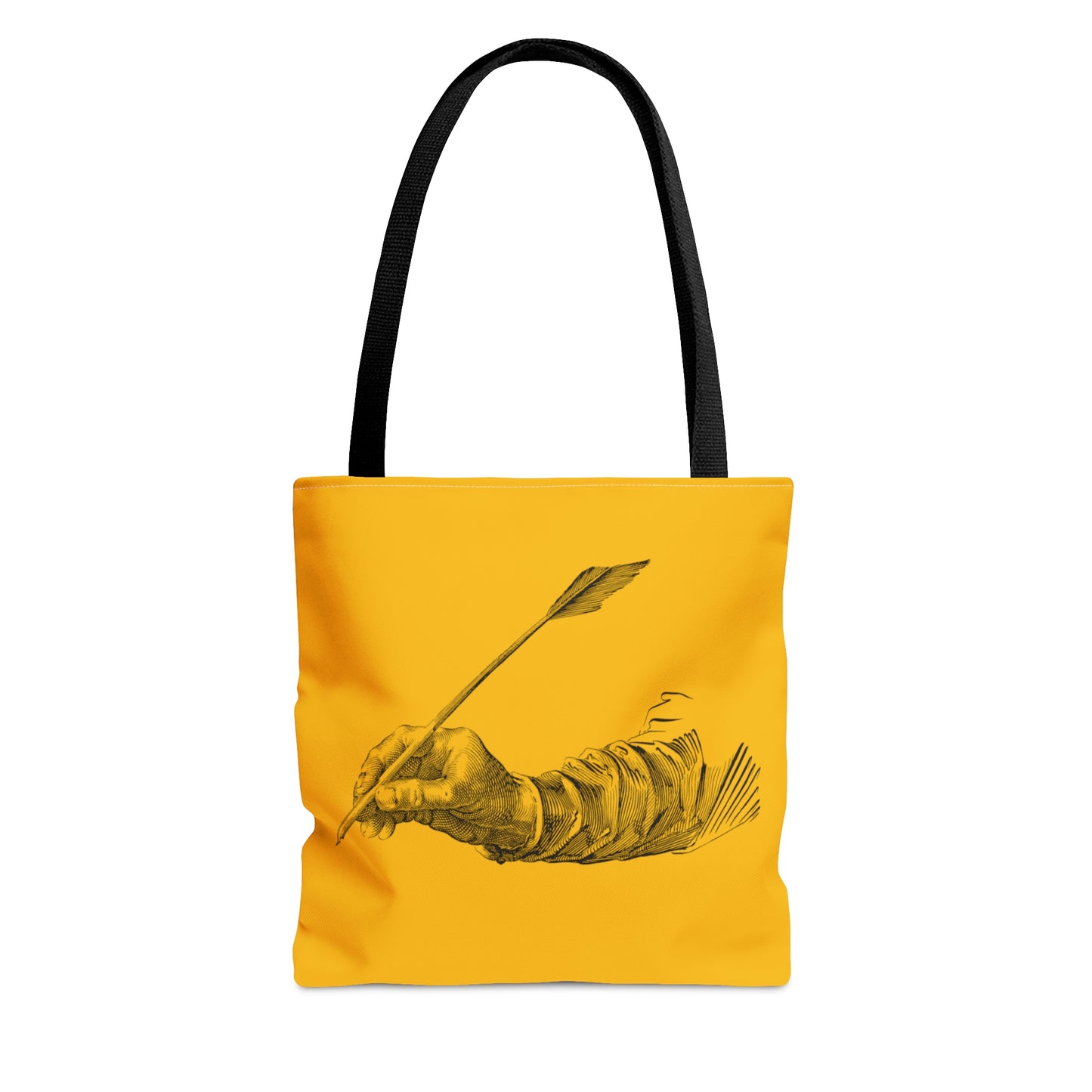 Tote Bag: Writing Yellow