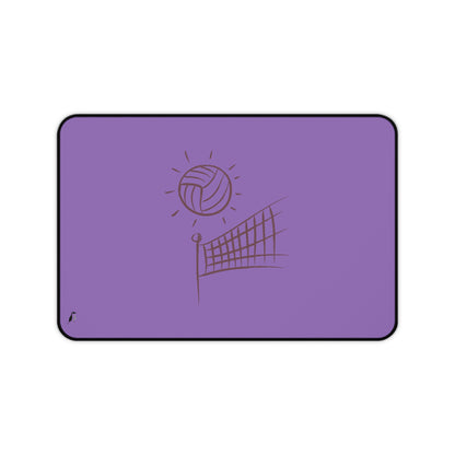 Desk Mat: Volleyball Lite Purple