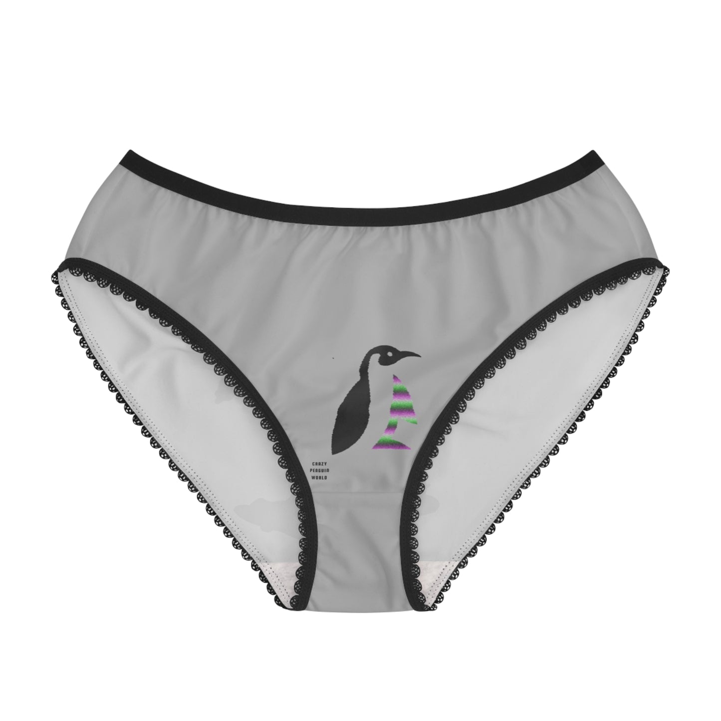 Women's Briefs: Skateboarding Lite Grey