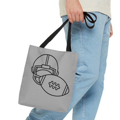 Tote Bag: Football Lite Grey