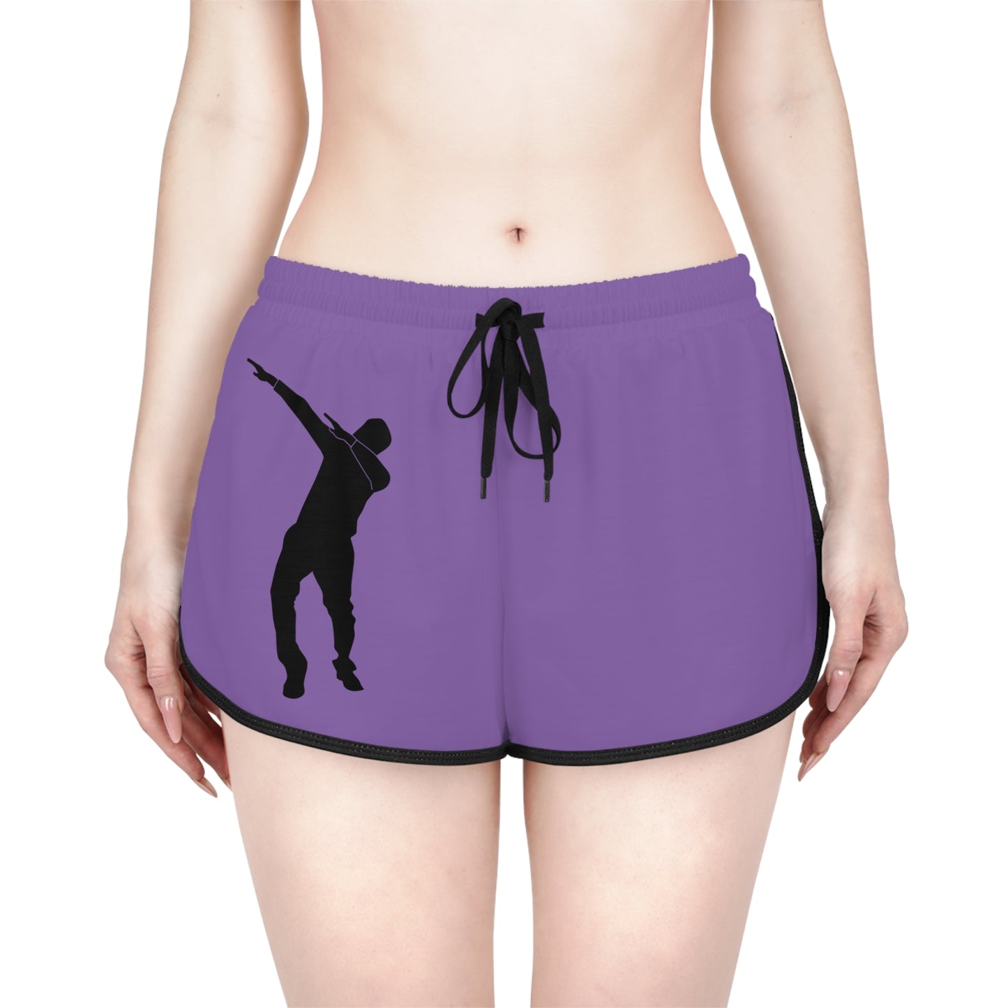 Women's Relaxed Shorts: Dance Lite Purple