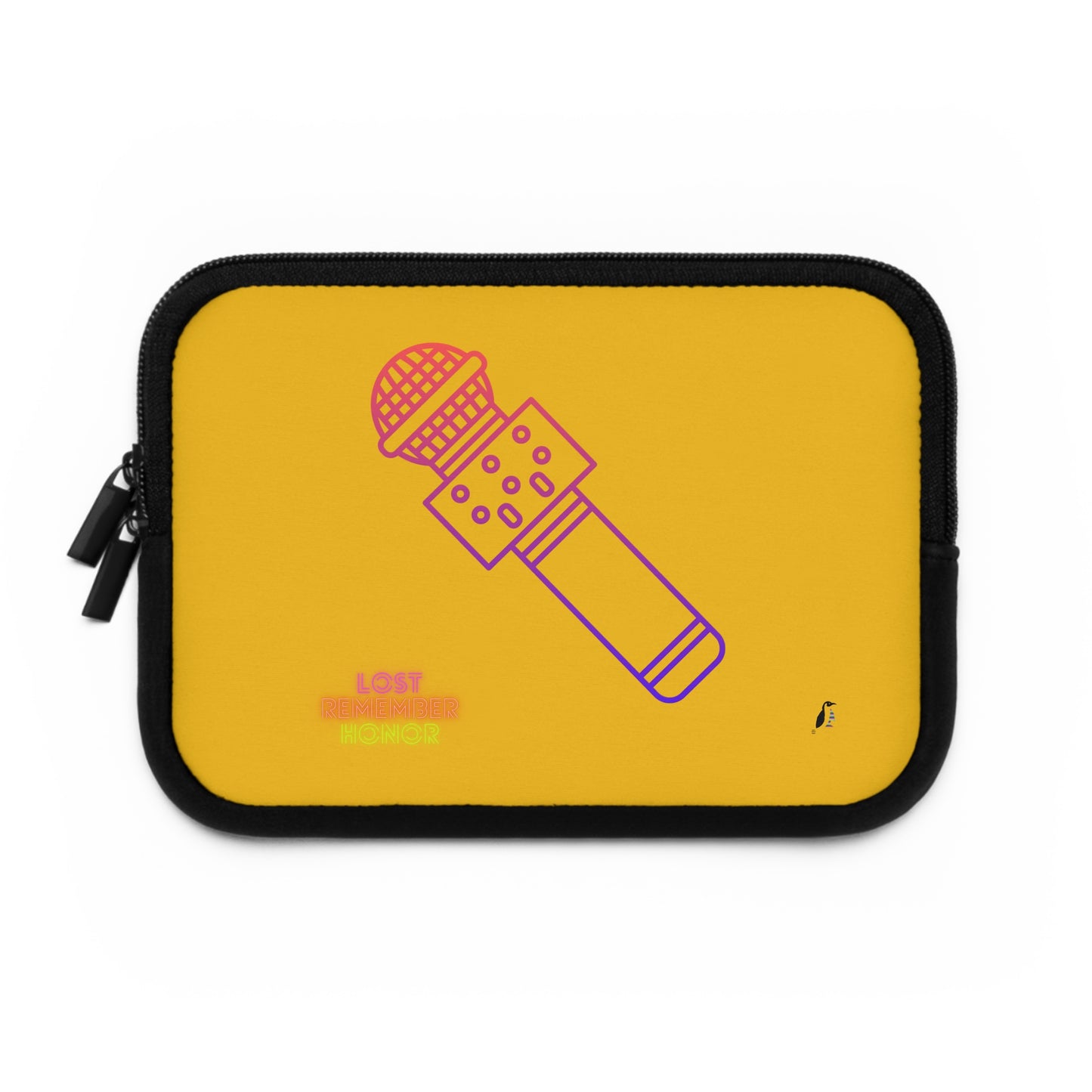 Laptop Sleeve: Music Yellow