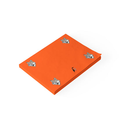 Post-it® Note Pads: Wolves Orange