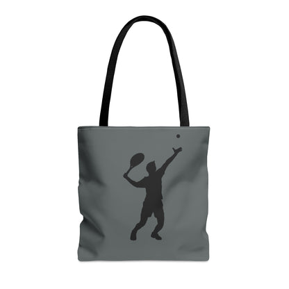 Tote Bag: Tennis Dark Grey