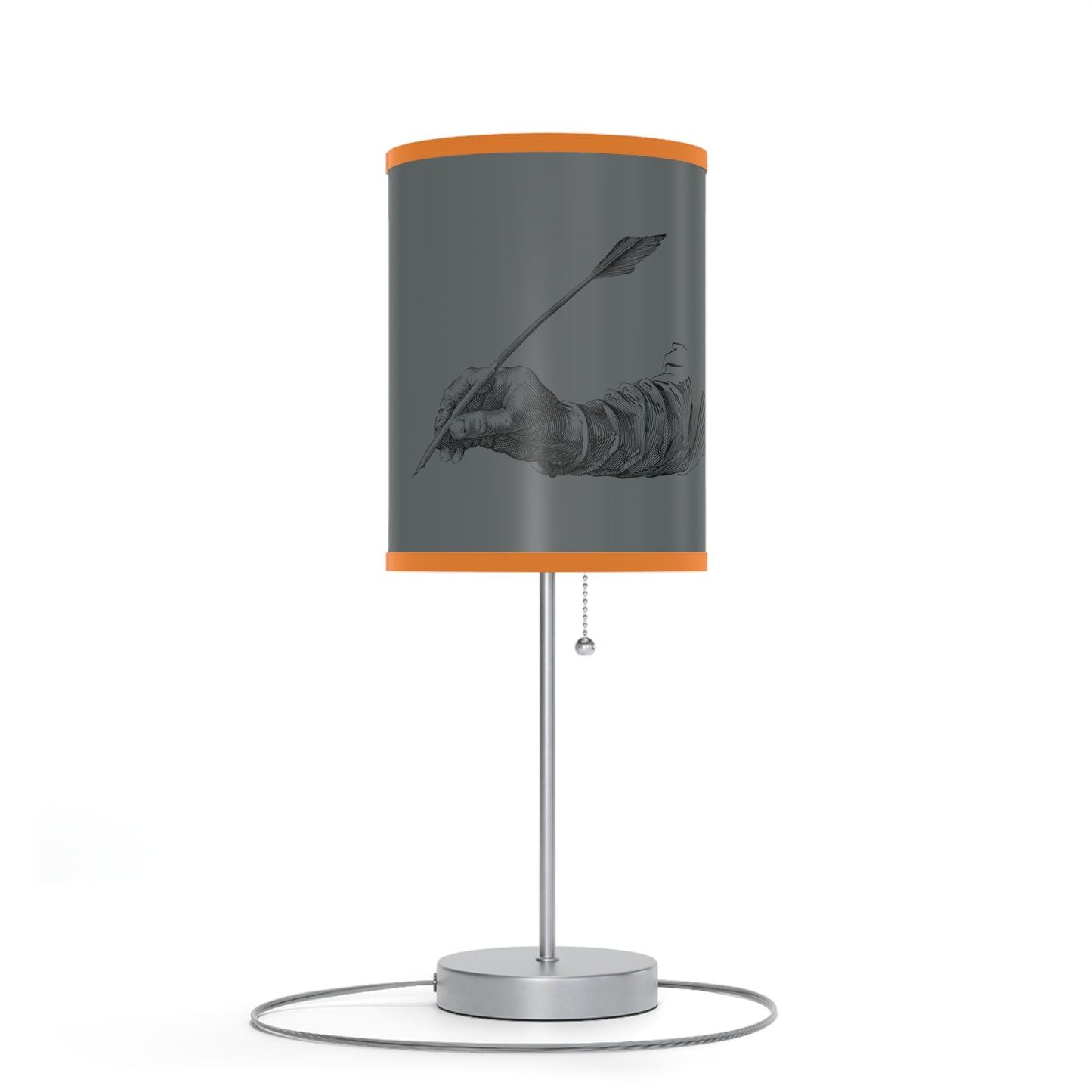 Lamp on a Stand, US|CA plug: Writing Dark Grey