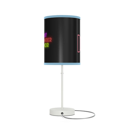 Lamp on a Stand, US|CA plug: Fight Cancer Black