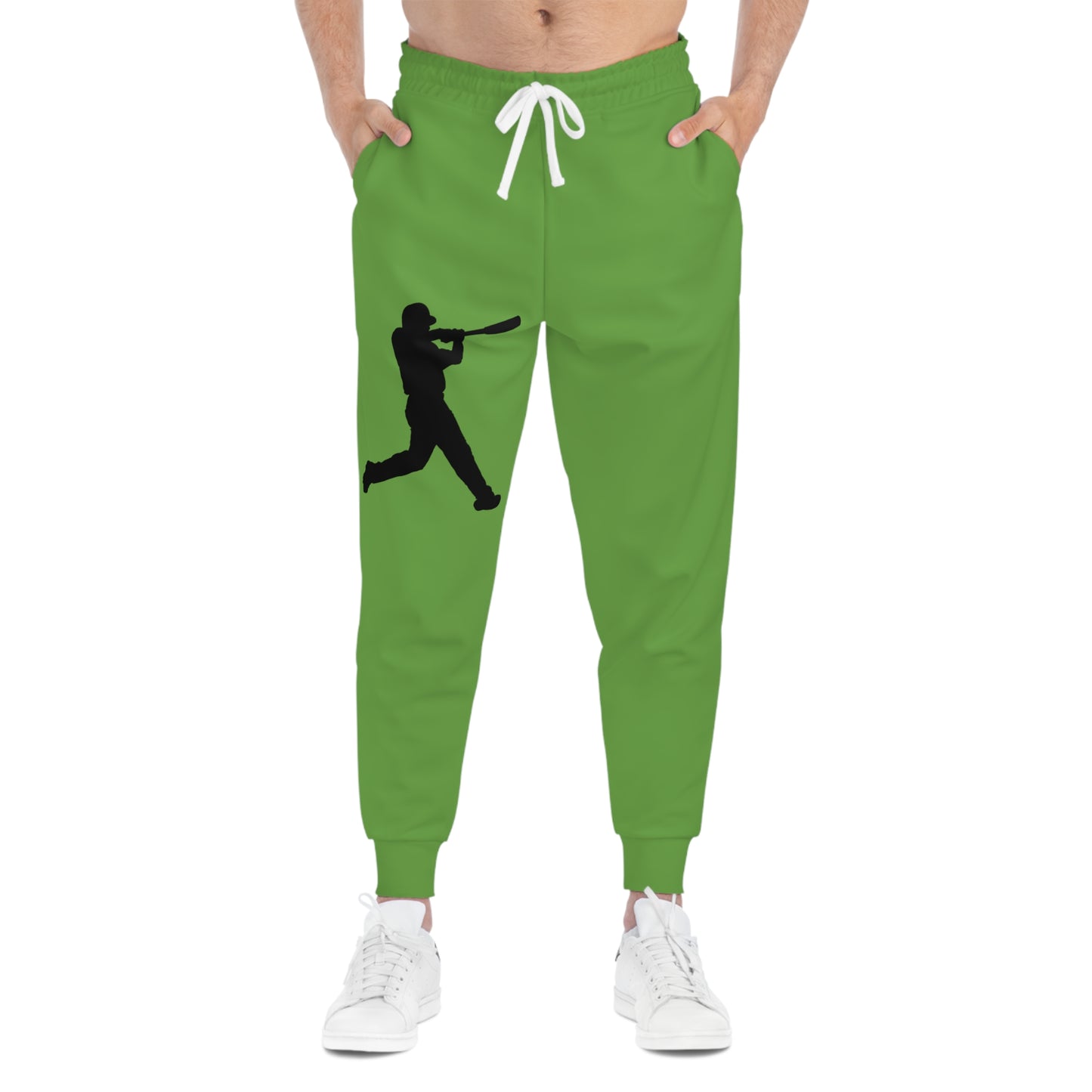 Athletic Joggers: Baseball Green