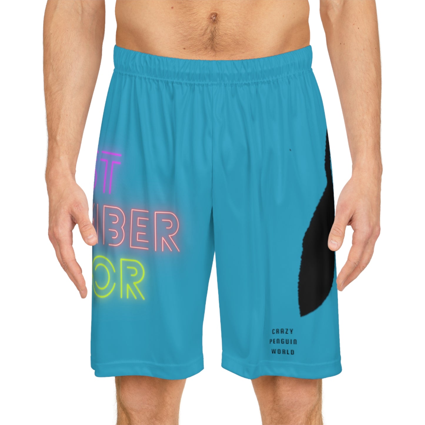 Basketball Shorts: Lost Remember Honor Turquoise