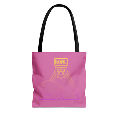 Tote Bag: Bowling Lite Pink