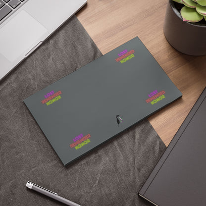 Post-it® Note Pads: Lost Remember Honor Dark Grey